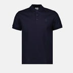 Polo Polo Eddie Burberry Blu Homme