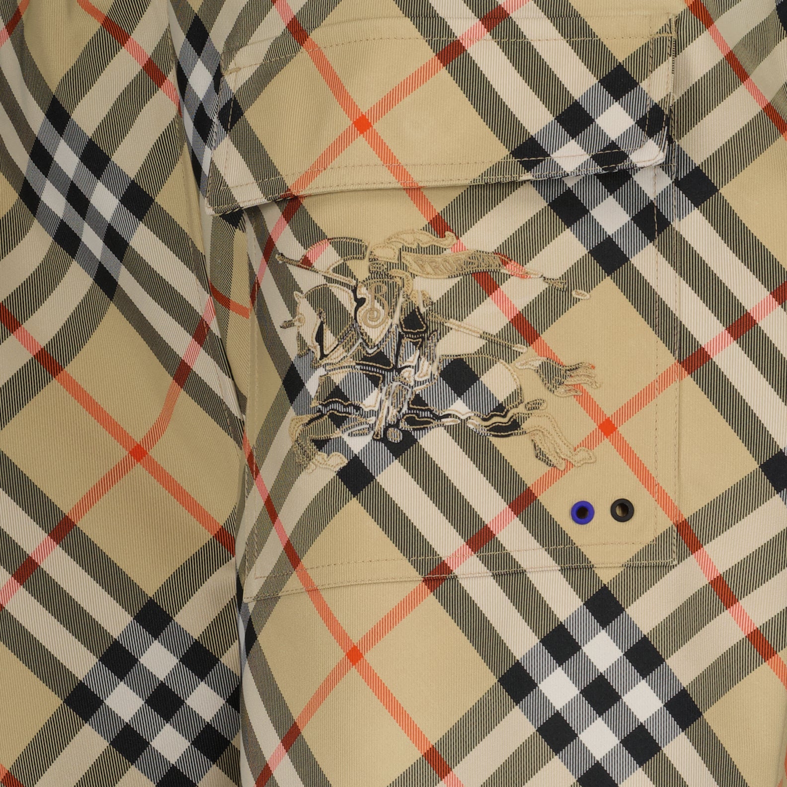 Pantalons Pantalon à carreaux Burberry Beige Homme