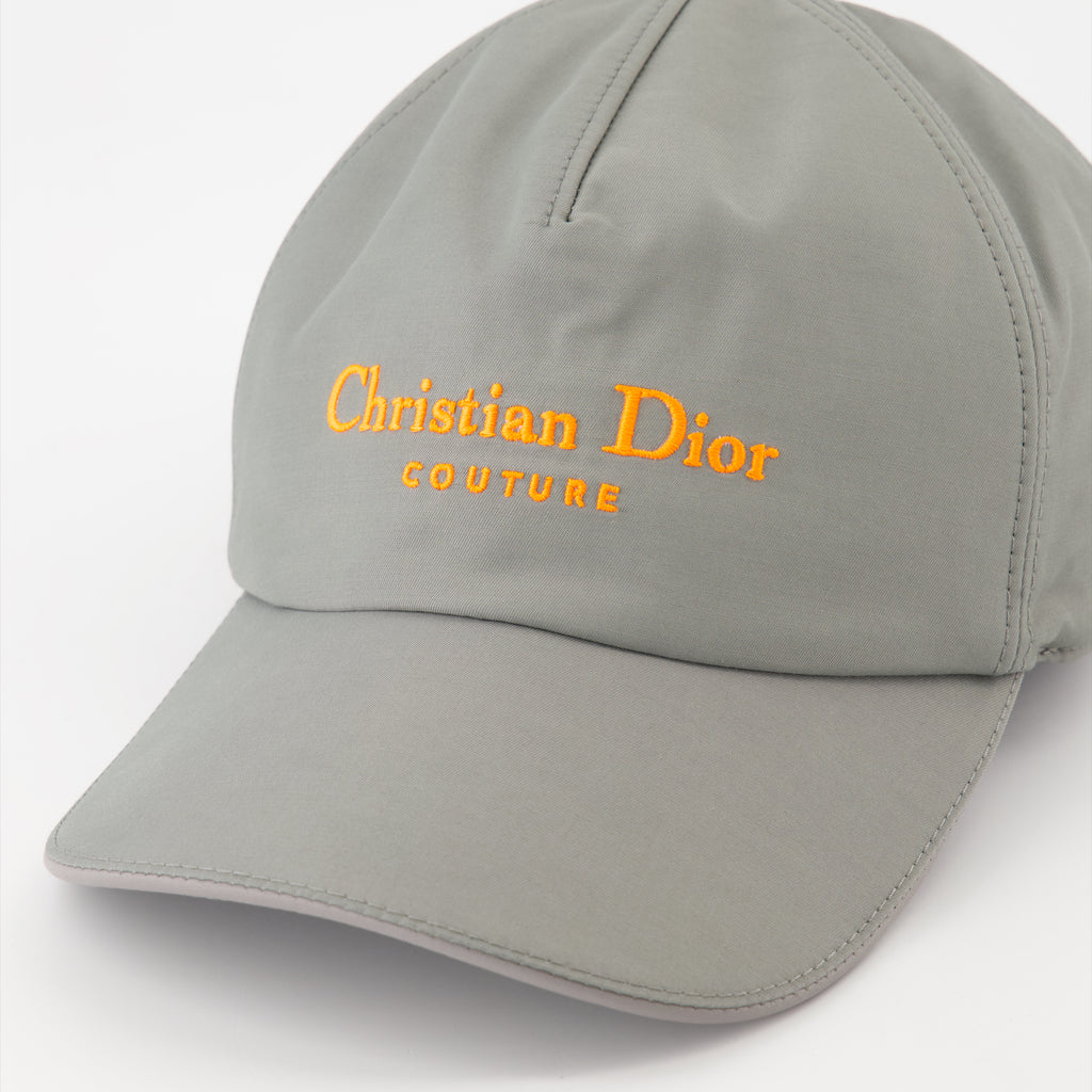ハット・キャップ・ビーニー クチュールキャップ Dior グレー 男