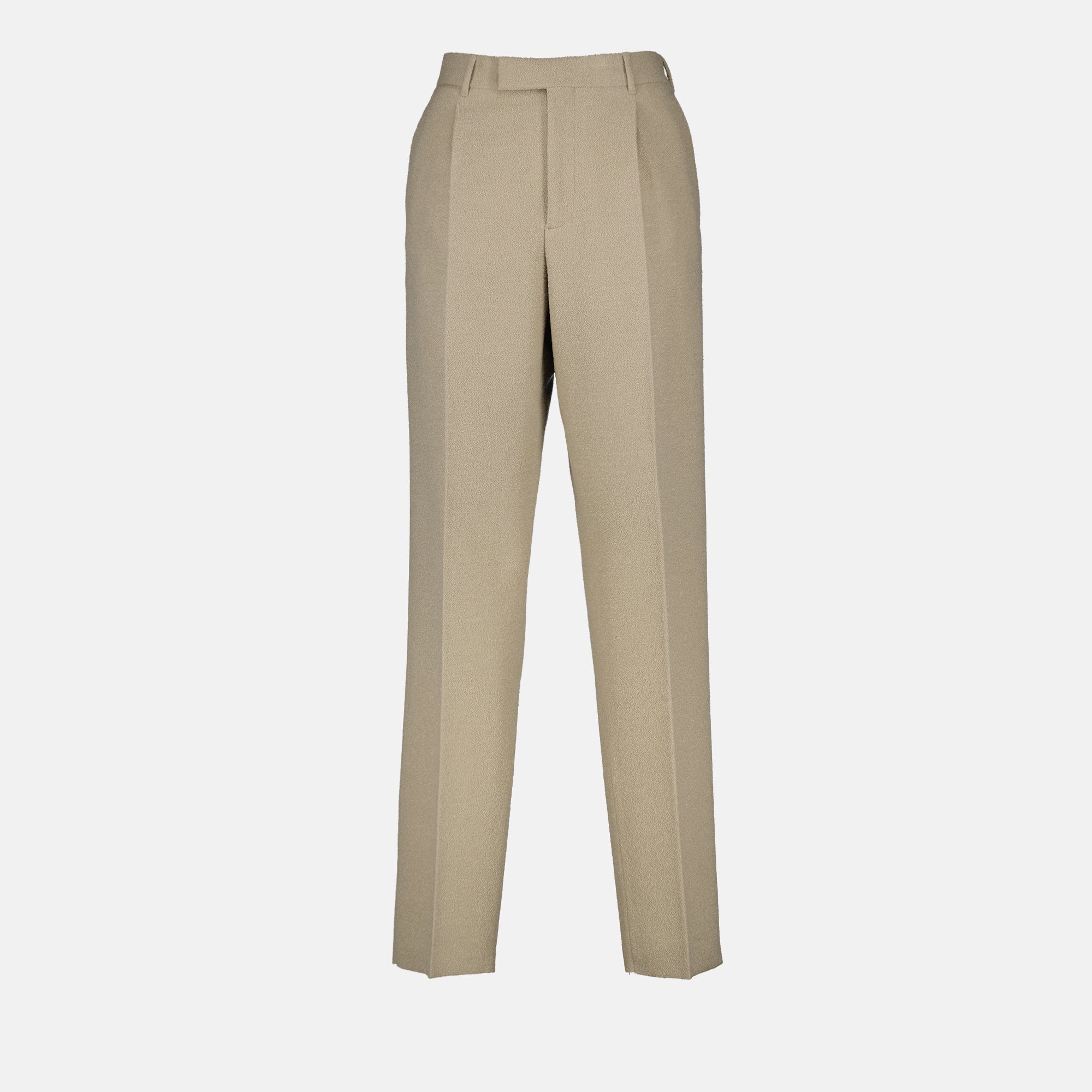 Hosen Woll-Hosen mit Falten Dior Beige Homme