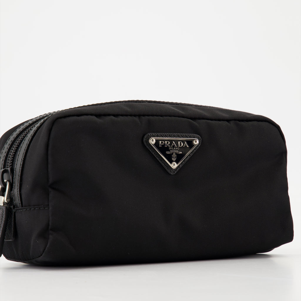 Pouches Re-Nylon Pouch Prada Black Homme