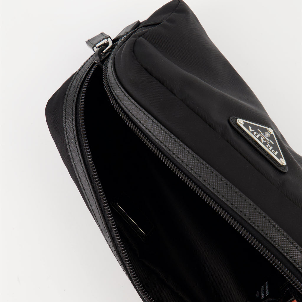 Pouches Re-Nylon Pouch Prada Black Homme