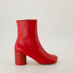 Ankle boots Bottines Anatomic Mm6 Red Femme