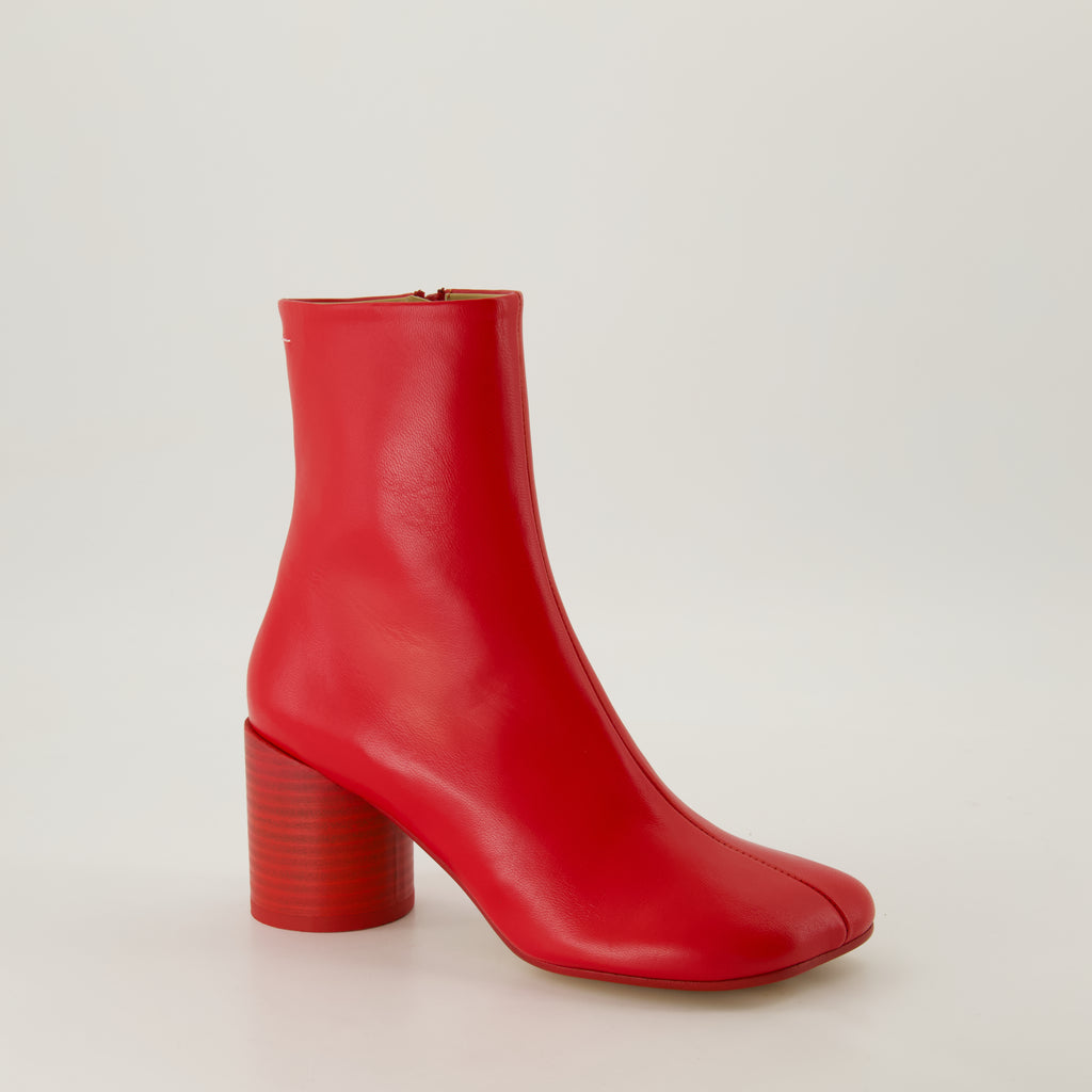 Ankle boots Bottines Anatomic Mm6 Red Femme