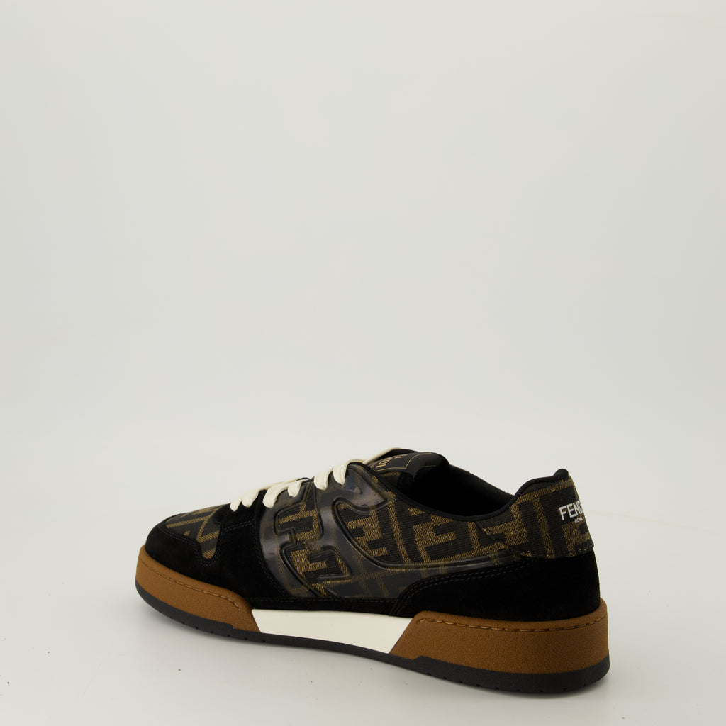Sneakers Fendi Match FF Sneakers Fendi Brown Homme