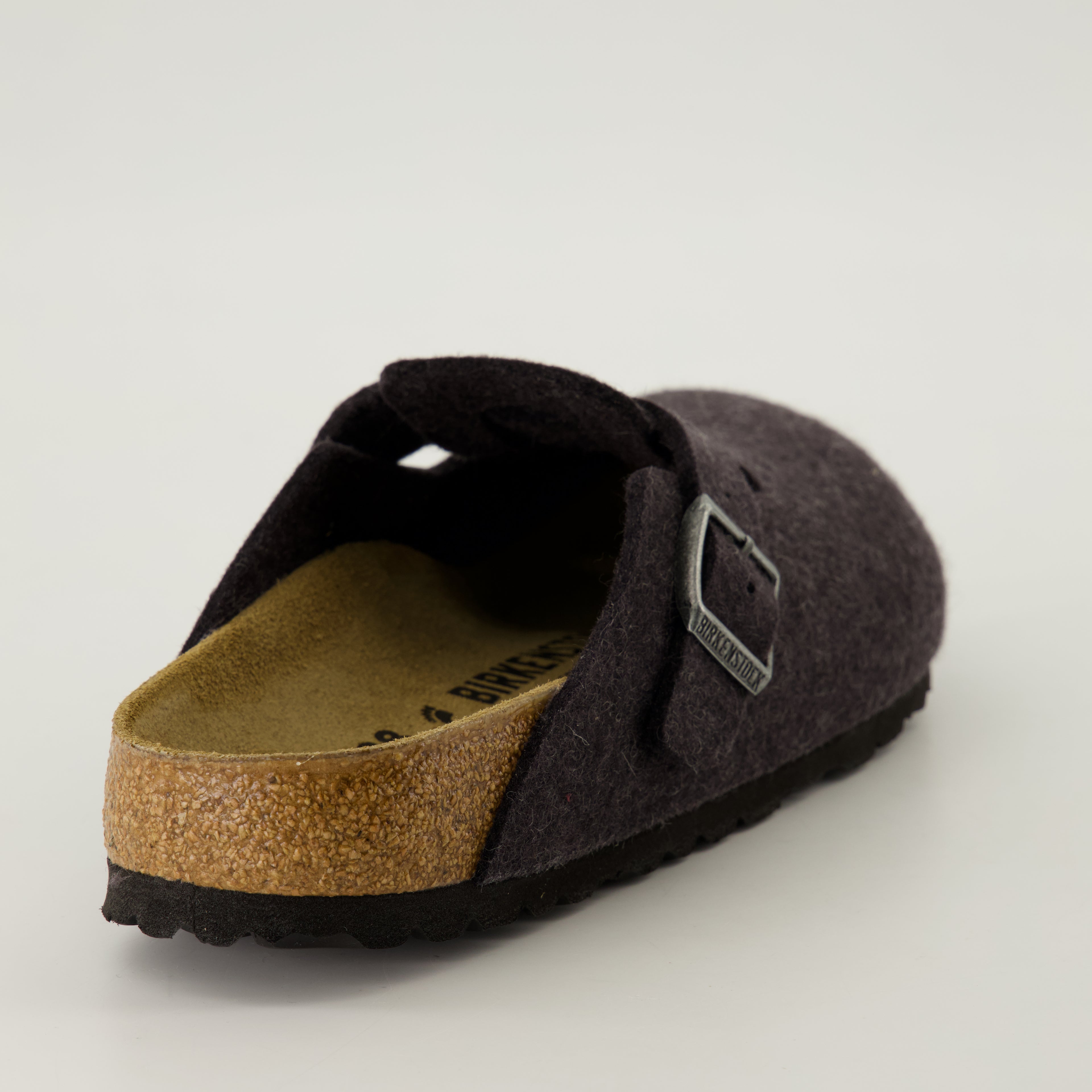 Chaussures ouvertes Mules Boston Birkenstock Gris Unisexe