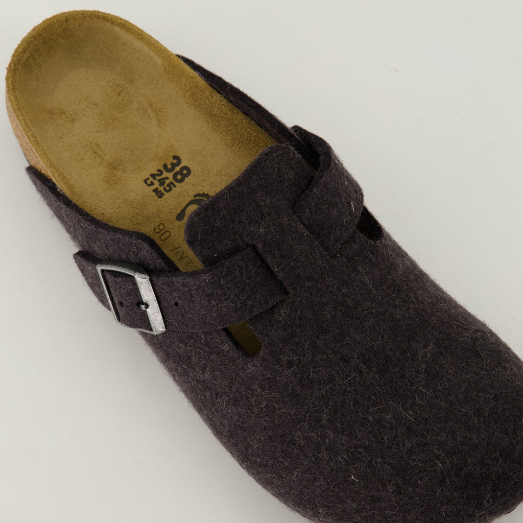 Scarpe aperte Mule Boston Birkenstock Grigio Unisex