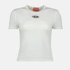 T-shirt T-shirt blanc D-Uncuntie Diesel Bianco Femme