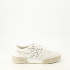 Baskets Baskets Fendi Match beige Fendi Beige Homme