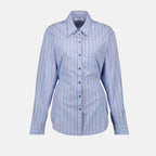 Hemden Gestreiftes Hemd Rabanne Blau Femme