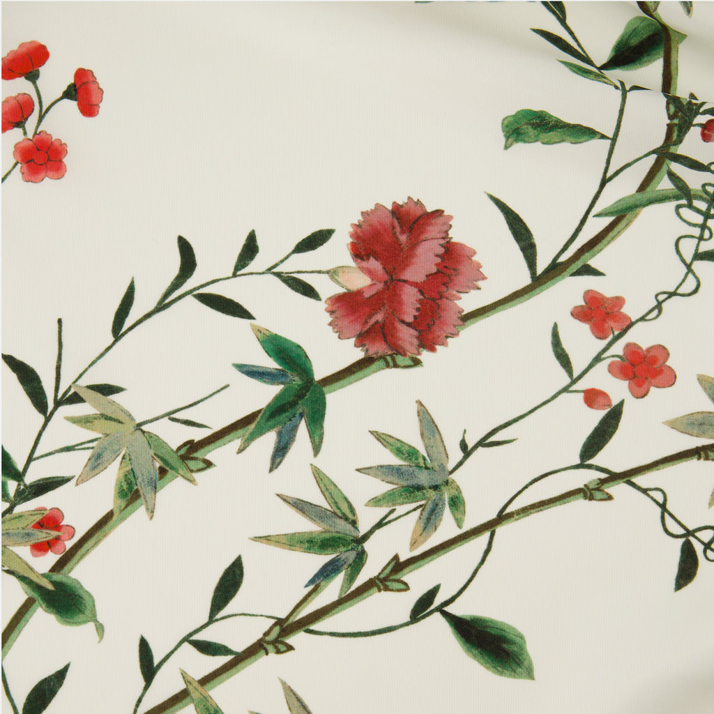 Imagem do Chal Impressão Floral da Givenchy para Senhora - Coleção Outono-Inverno 2025 - Vista Detalhada 5