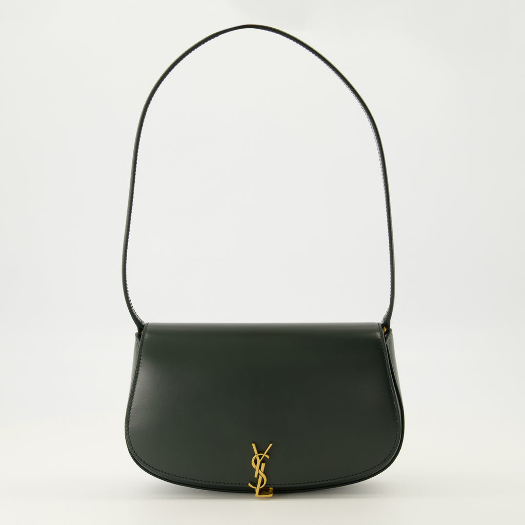 Sacs à main et épaule 미니 볼테르 카키 백 Saint Laurent Vert Femme