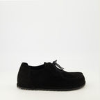 Immagine dei mocassini Utti Lace neri del marchio Birkenstock per uomo - Stagione Autunno-Inverno 2025 - Vista laterale destra