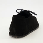 Immagine dei mocassini Utti Lace neri del marchio Birkenstock per uomo - Stagione Autunno-Inverno 2025 - Vista dettagliata dall'alto