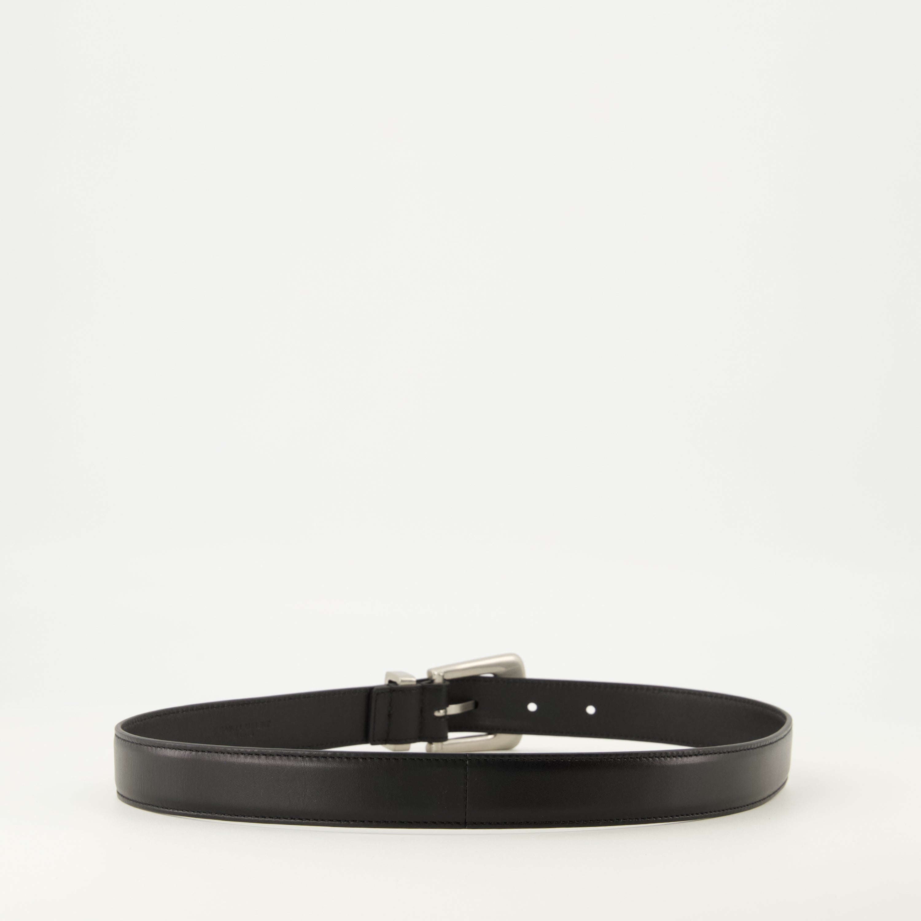 Image de l'article Ceinture Folk de la marque Saint Laurent pour Femme - Saison Automne-Hiver 2025 - Vue de Dos