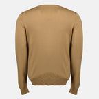 Maille Maglione di Lana Marrone Fendi Marron Homme