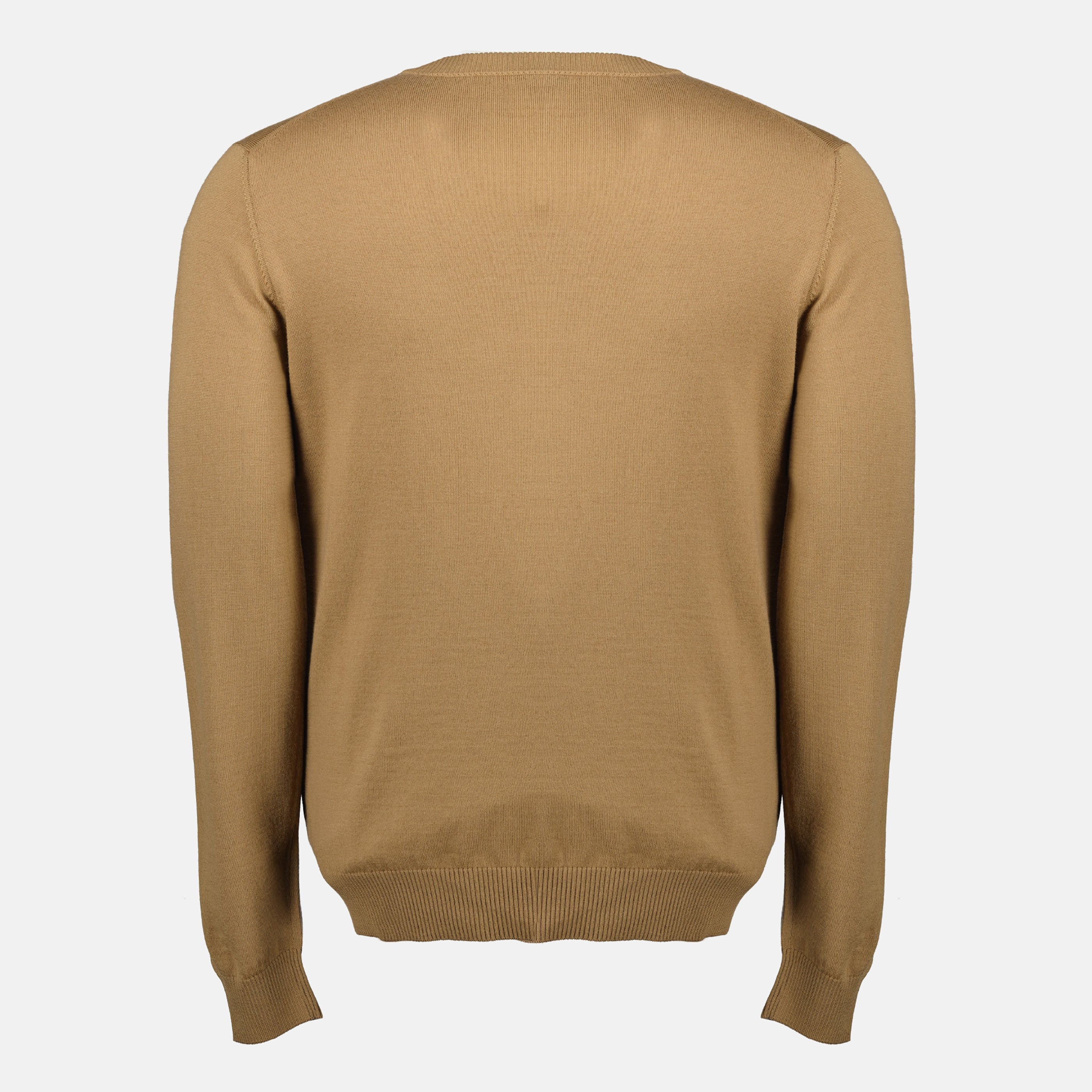 Maille Brown Wool Sweater Fendi Marron Homme