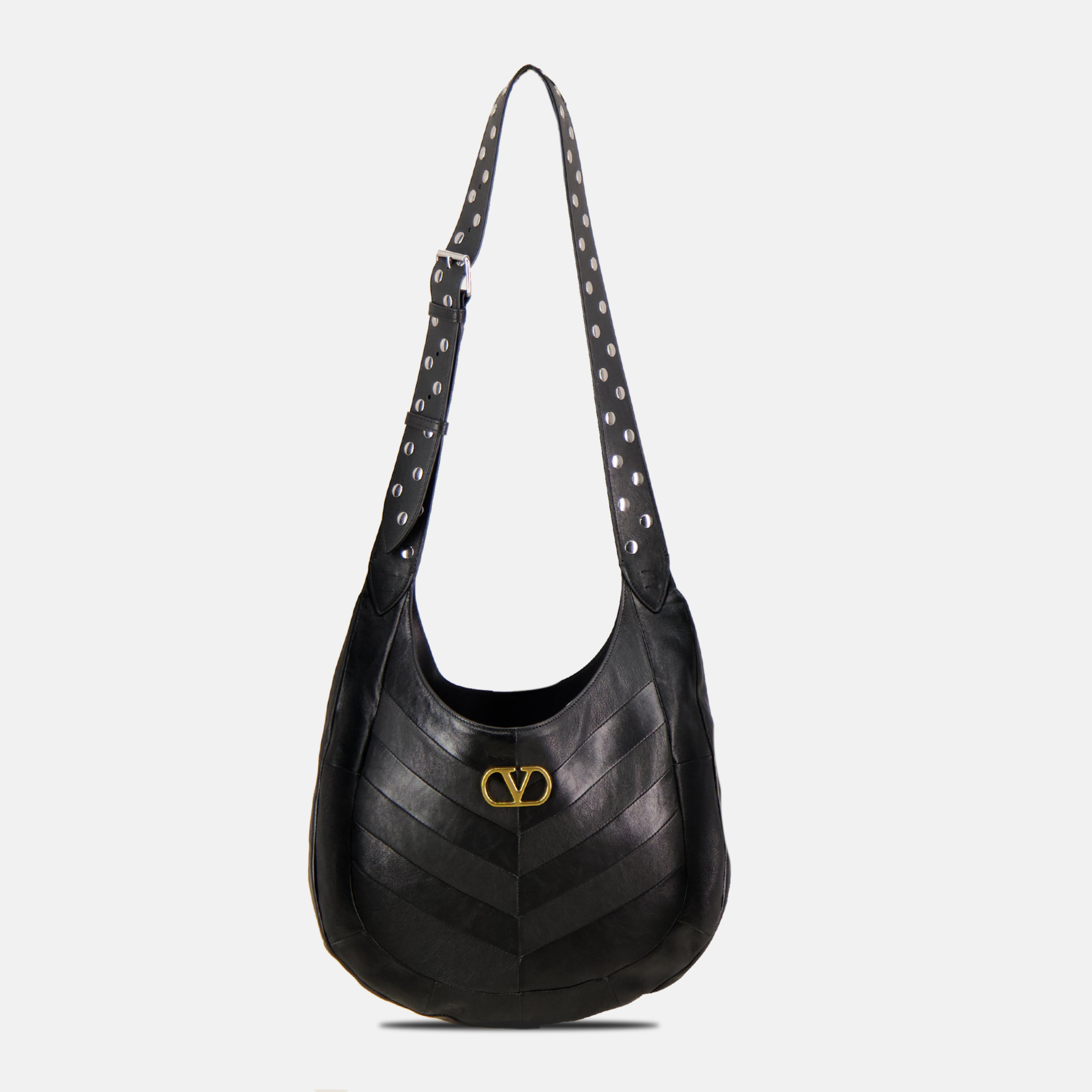 Image de l'article Sac Hoboho de la marque Valentino Garavani pour Femme - Saison Automne-Hiver 2025 - Vue de Face