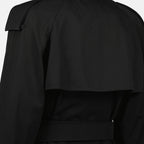 Immagine del trench lungo Castleford nero di Burberry per Donna - Stagione Primavera-Estate 2026 - Vista Dettagliata_1