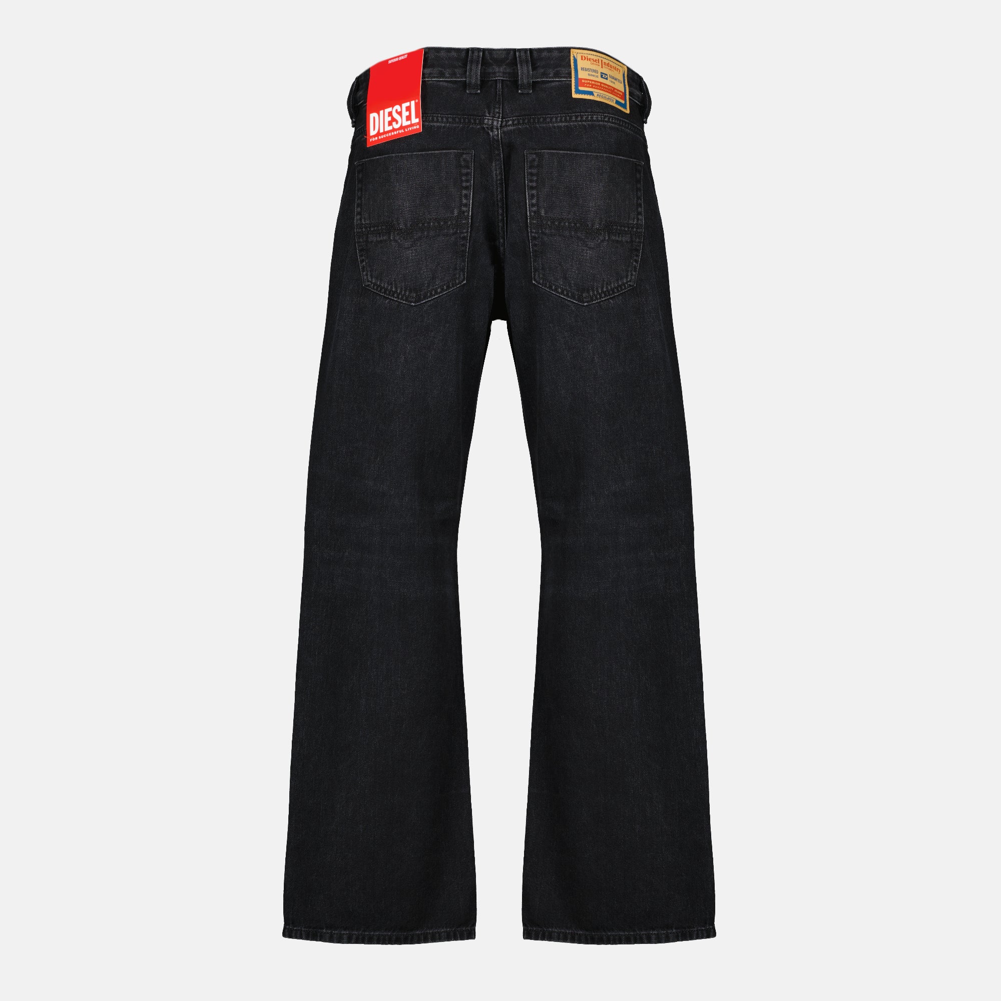 Image de l'article Jean D-Eeper 1980 L32 noir de la marque Diesel pour Homme - Saison Printemps-Été 2026 - Vue de Dos