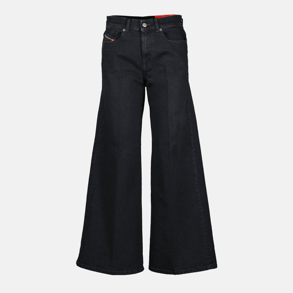 Image de l'article Jean D-Akemi 1978 L28 noir de la marque Diesel pour Femme - Saison Printemps-Été 2026 - Vue de Face