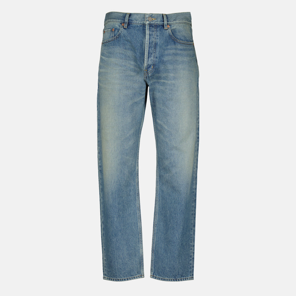Pantalons Long Mick Jeans in Blue Denim Saint Laurent Bleu Homme