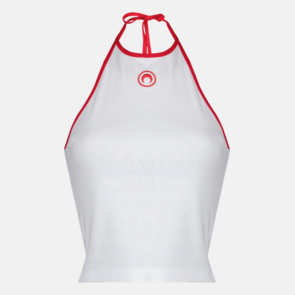Tops Backless White Jersey Top Marine Serre Blanc Femme