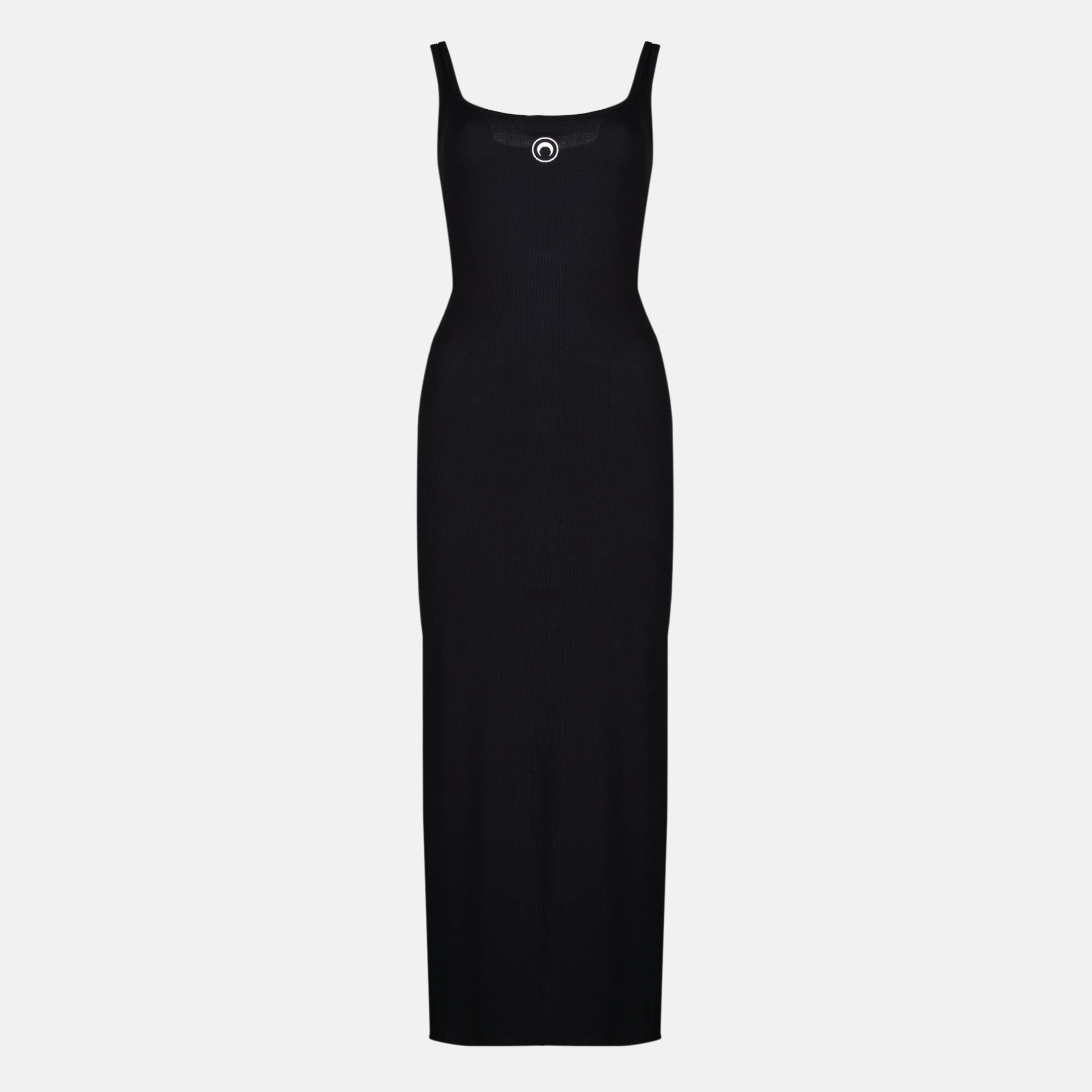 Robes Robe longue en coton noir Marine Serre Noir Femme