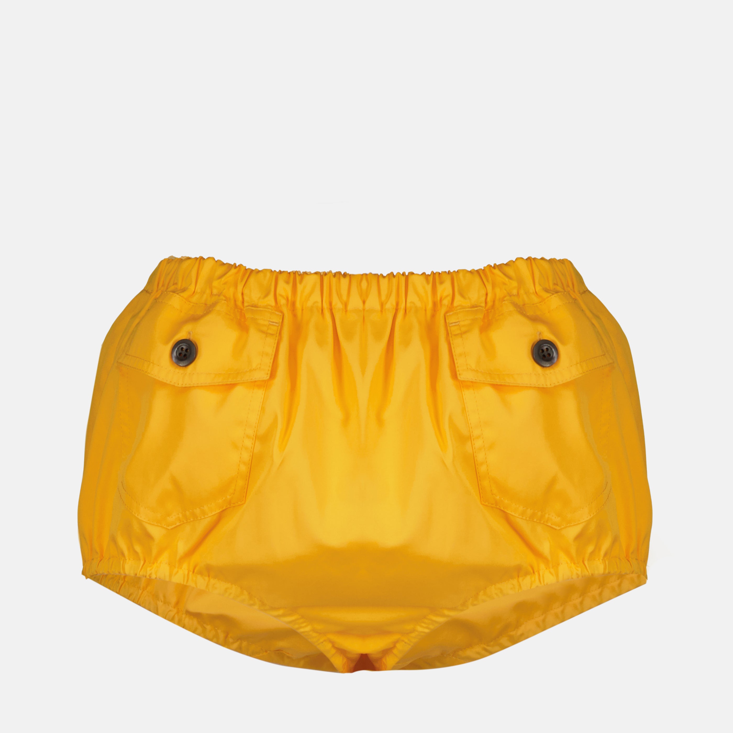 Shorts Short en coton orange Prada Orange Femme