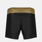 Image of the article Black and camel two-tone swimsuit by Moncler for Men - Spring-Summer 2026 - Back View