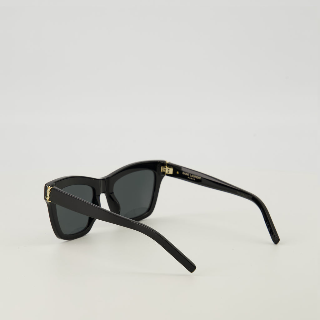 Image de l'article Lunettes de soleil M156 noir de la marque Saint Laurent pour Femme - Saison Printemps-Été 2026 - Vue détaillée_2