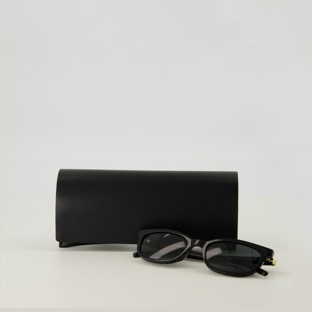 Image de l'article Lunettes de soleil M160 noir de la marque Saint Laurent pour Femme - Saison Printemps-Été 2026 - Vue détaillée_3