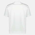 T-shirts FF Baumwoll-T-Shirt in Weiß Fendi Blanc Homme