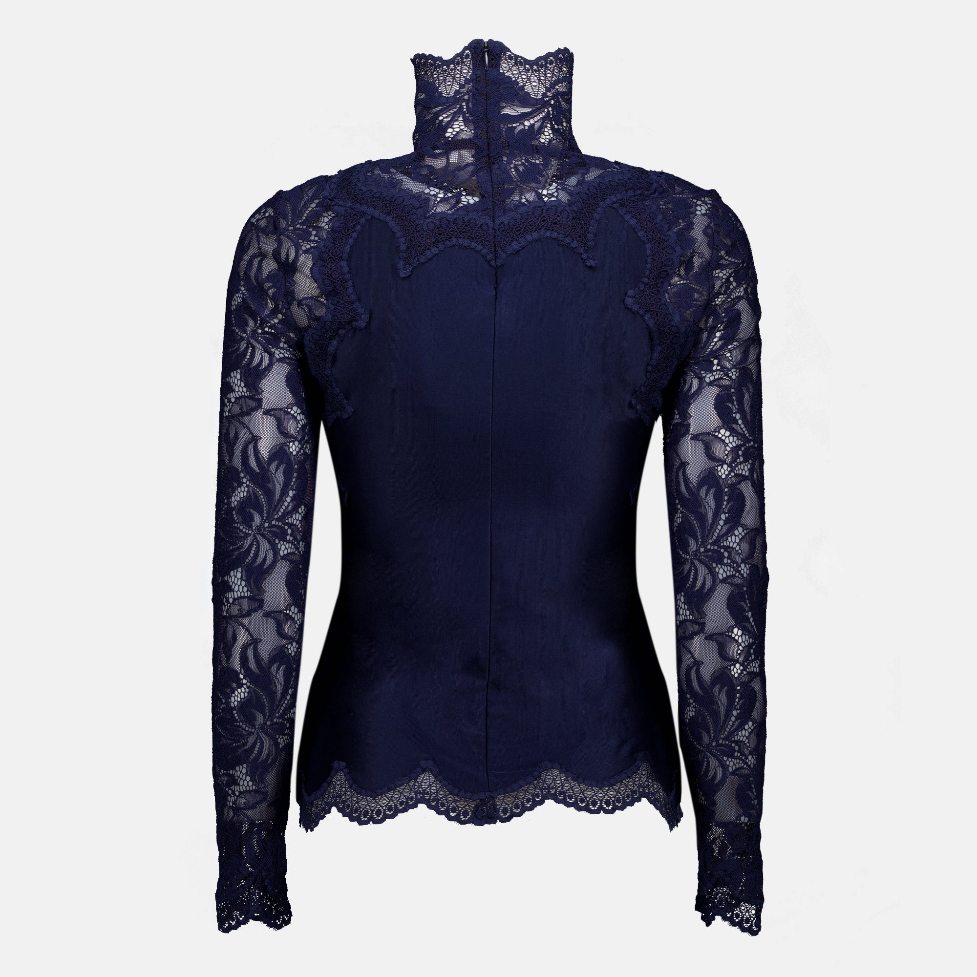 Tops Haut en dentelle bleu marine Rabanne Bleu foncé Femme
