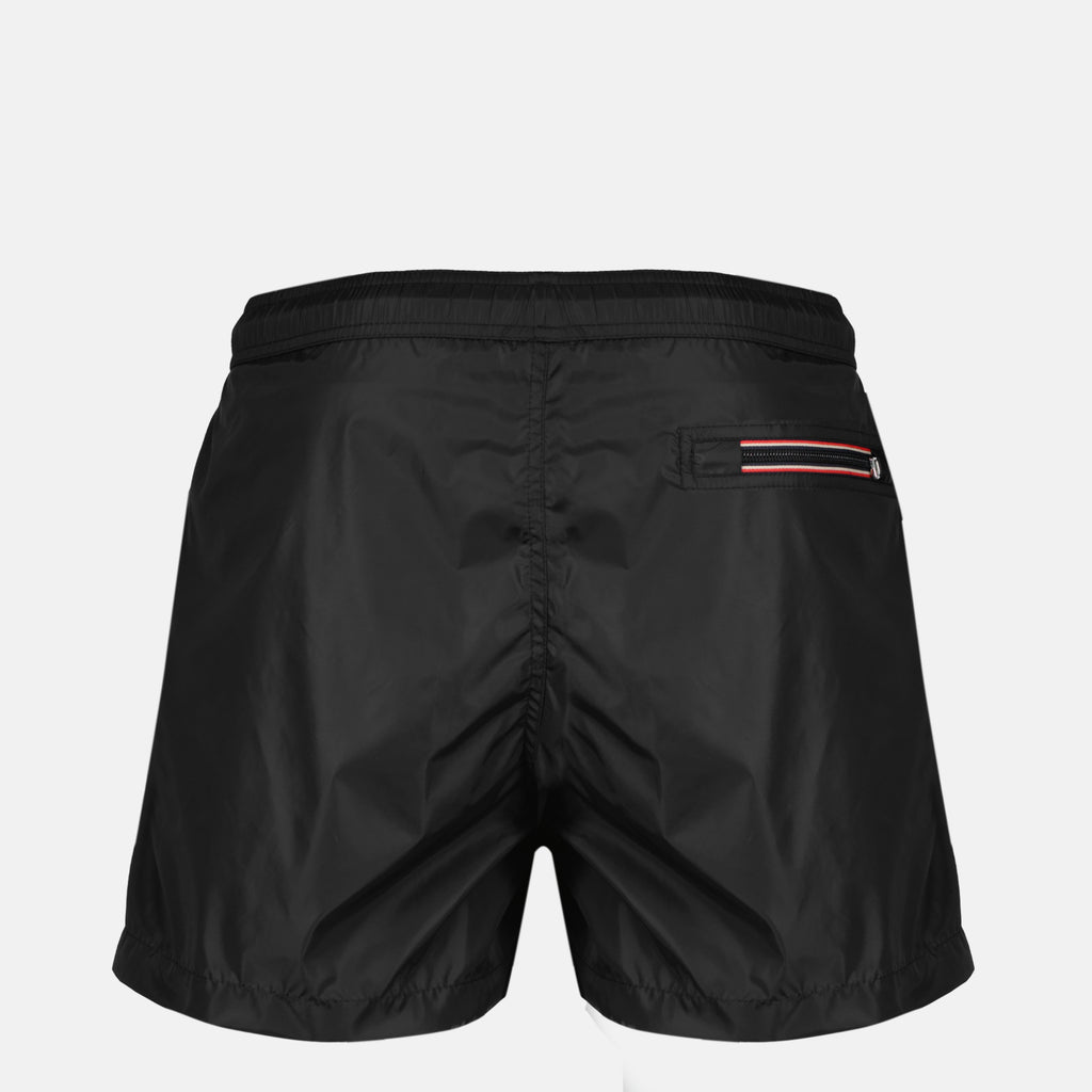Beachwear Costume da bagno logo nero Moncler Noir Homme