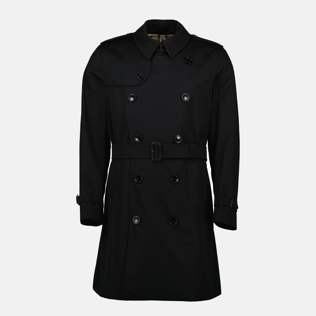 Coats Kensington Trench Burberry Black Homme