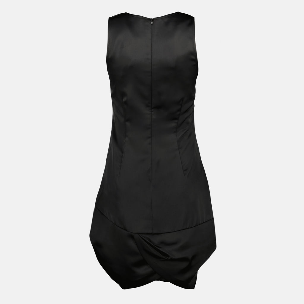 Robes Robe courte drapée noire Iro Noir Femme
