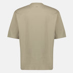Immagine dell'articolo T-shirt beige AMI a cuore in cotone del marchio Ami PARIS per Unisex - Stagione Primavera-Estate 2026 - Vista Posteriore