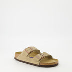 Chaussures ouvertes Arizona Sandalen Birkenstock Beige Femme
