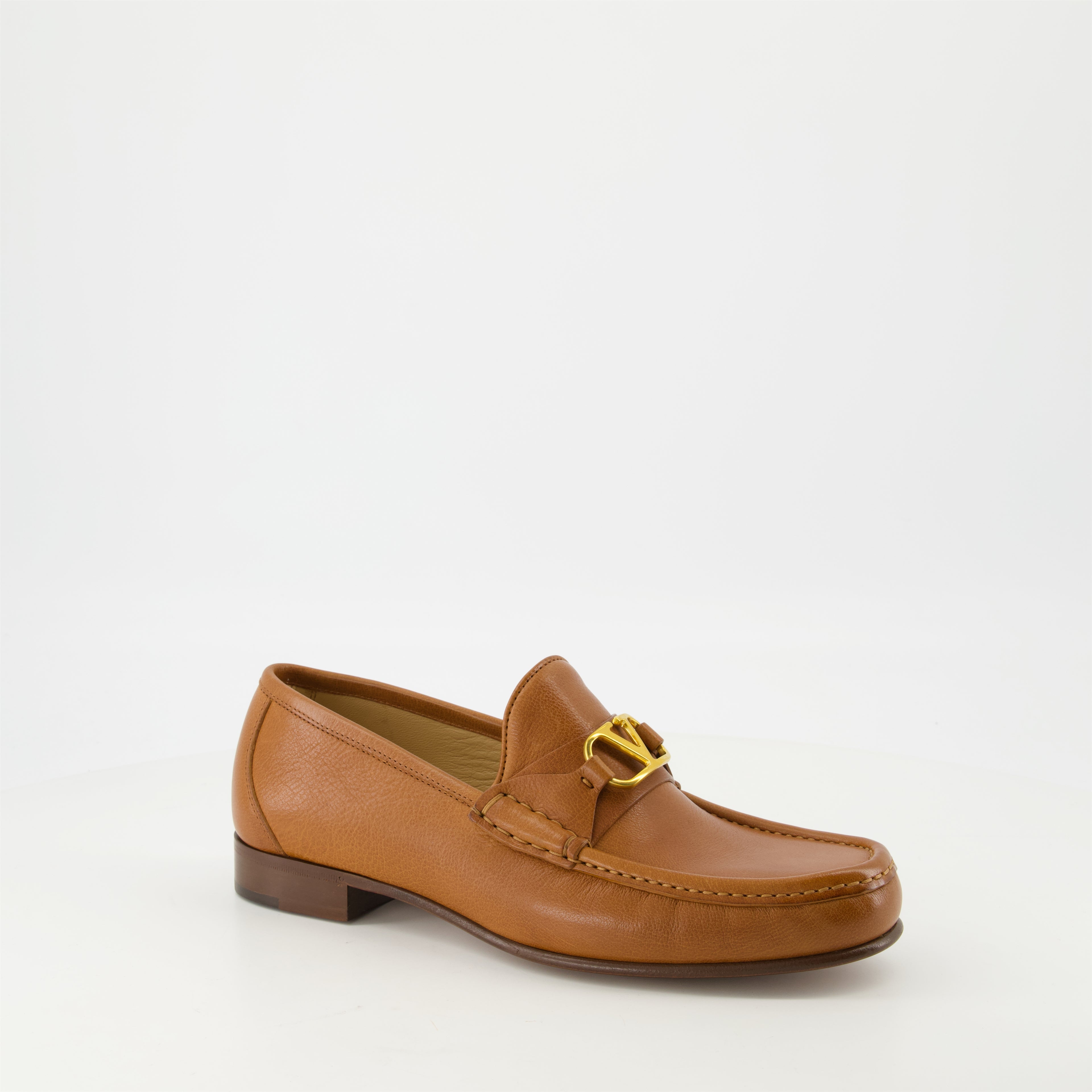 Loafer VLogo Braune Slipper Valentino Garavani Braun Homme