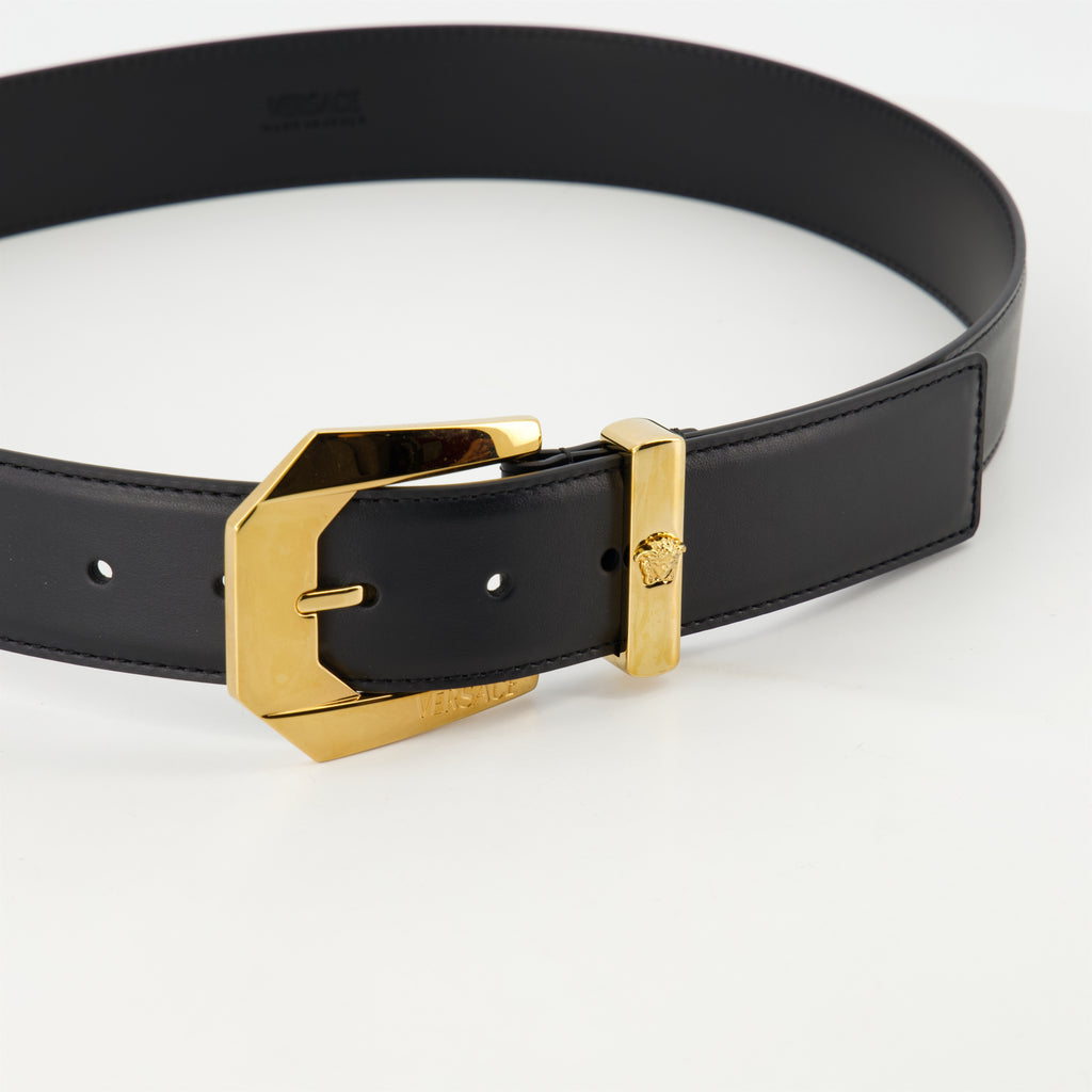 Ceintures Ceinture Medusa Heritage Versace Noir Homme
