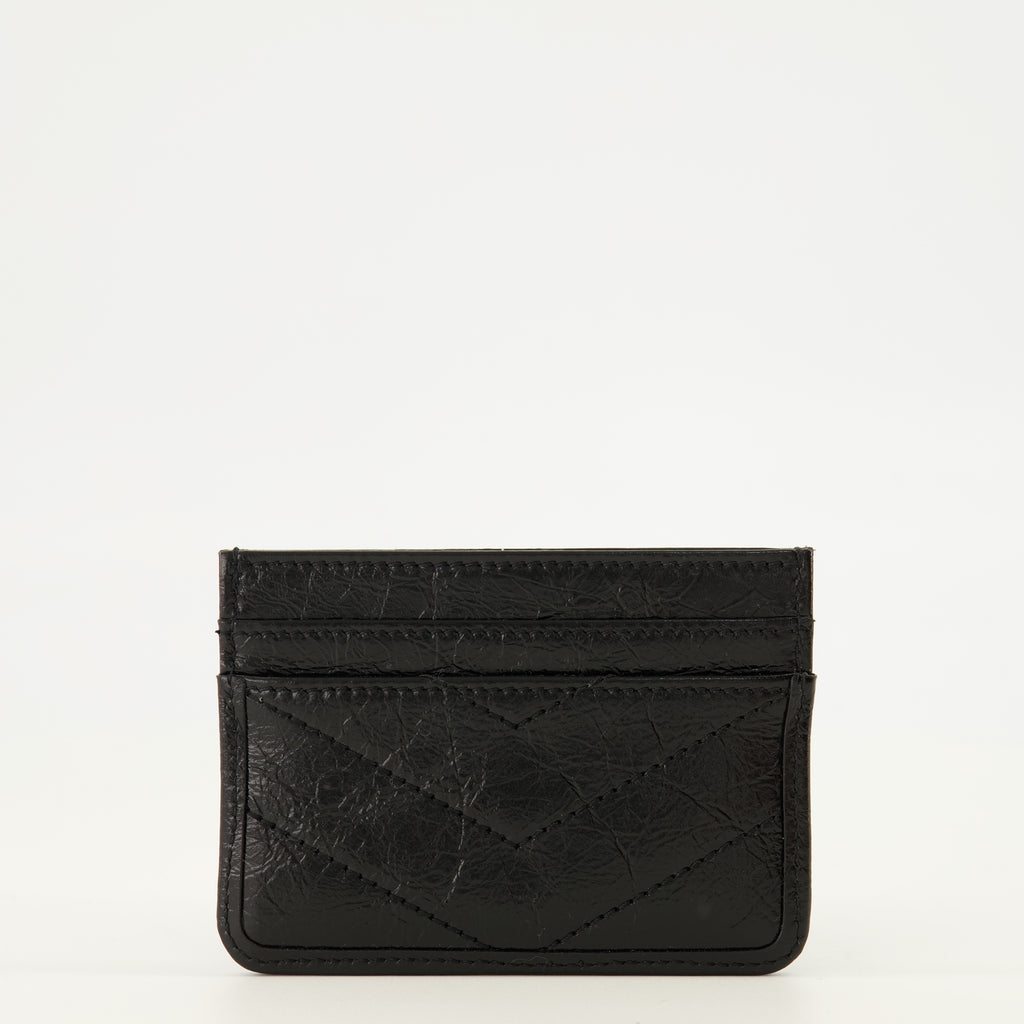 Petite maroquinerie Porte-cartes Niki noir Saint Laurent Noir Femme