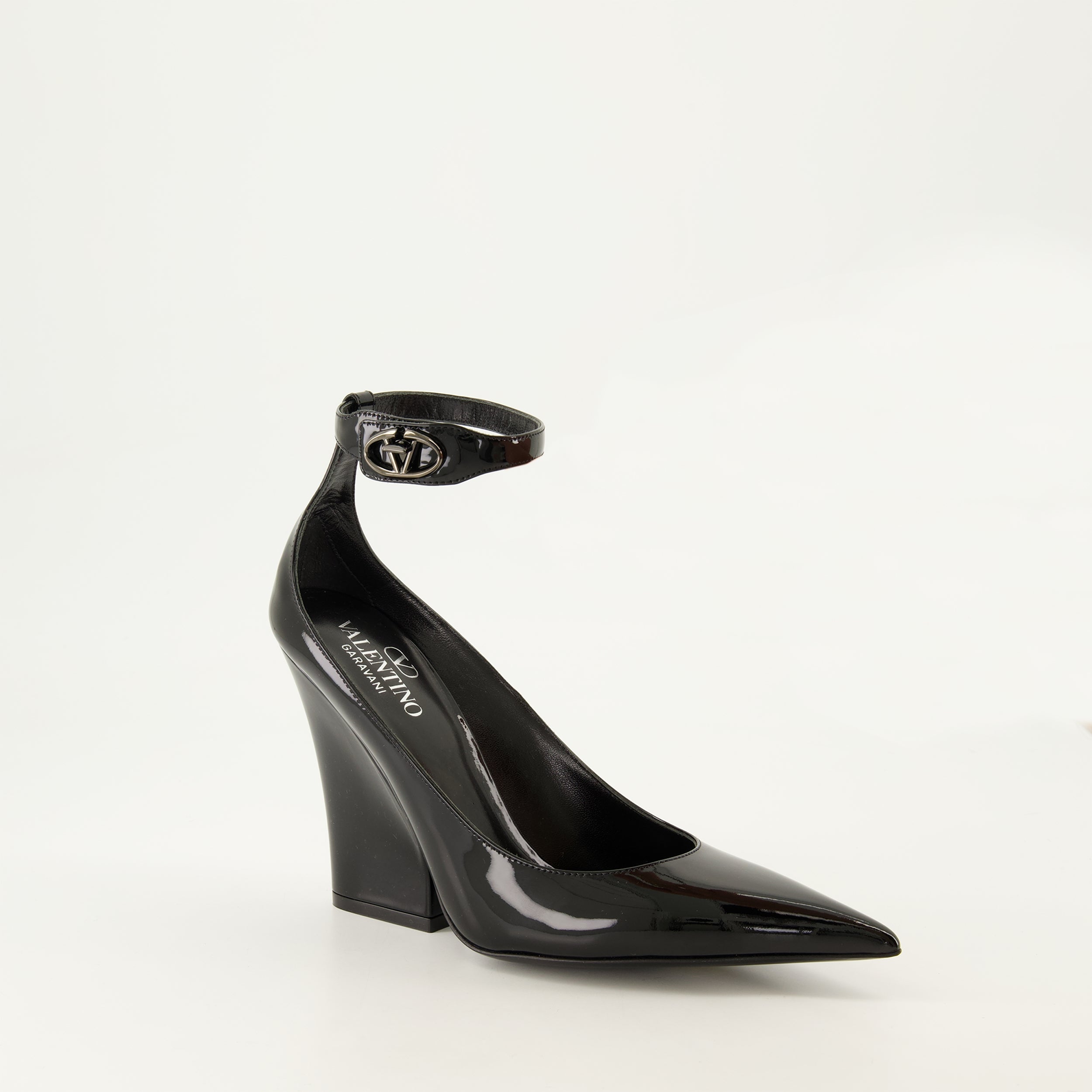 Sapatos de salto VLogo The Bold Heels Valentino Garavani Preto Femme