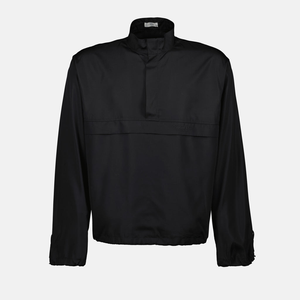 Chaquetas Cortavientos Bordado Dior Negro Homme