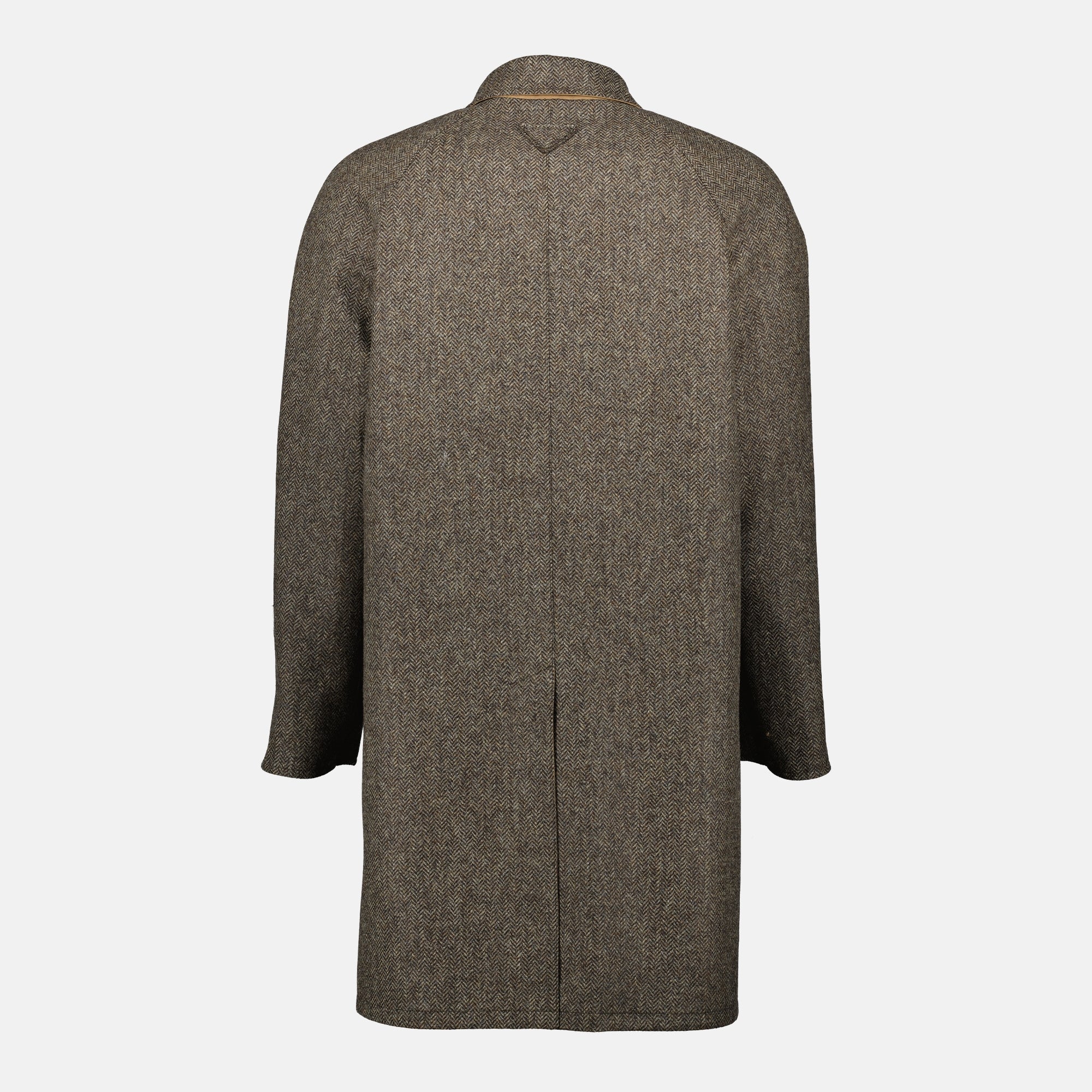 Image de l'article Manteau réversible beige de la marque Prada pour Homme - Saison Printemps-Été 2026 - Vue détaillée_2