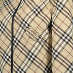 Vestes Coupe-vent à carreaux Cavalier Burberry Beige Femme