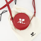 Sacs à main et à épaules Circle Bag Reissue Courrèges Rouge Homme