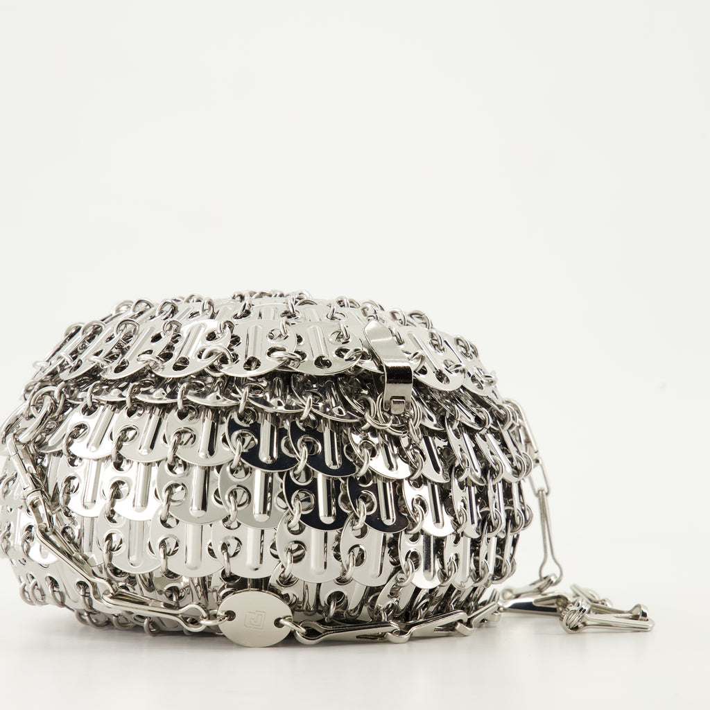 Bolsas de mão e de ombro Sac Iconic 1969 Sphere Rabanne Prata Femme