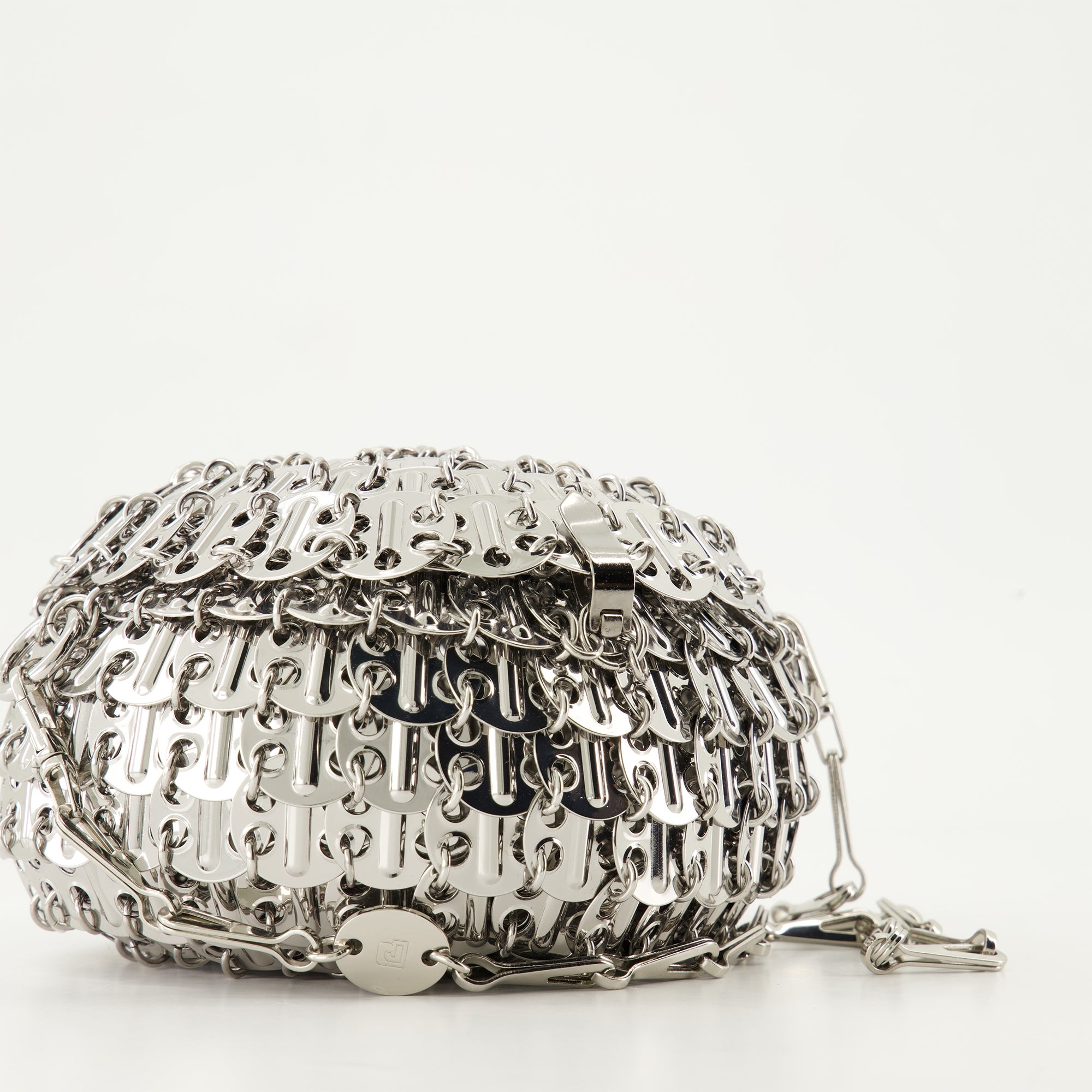 Bolsas de mão e de ombro Sac Iconic 1969 Sphere Rabanne Prata Femme