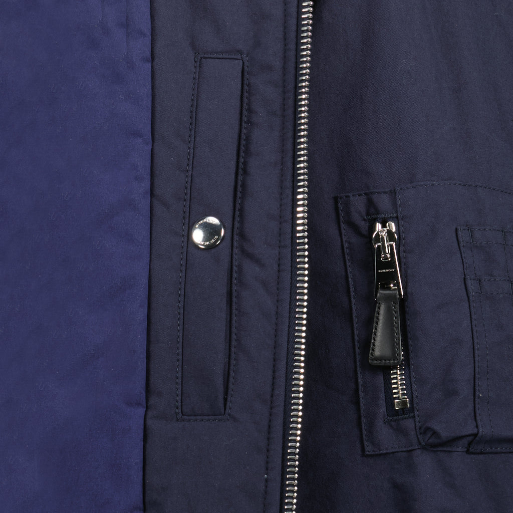 Vestes Bomber in Cotone Givenchy Bleu foncé Homme